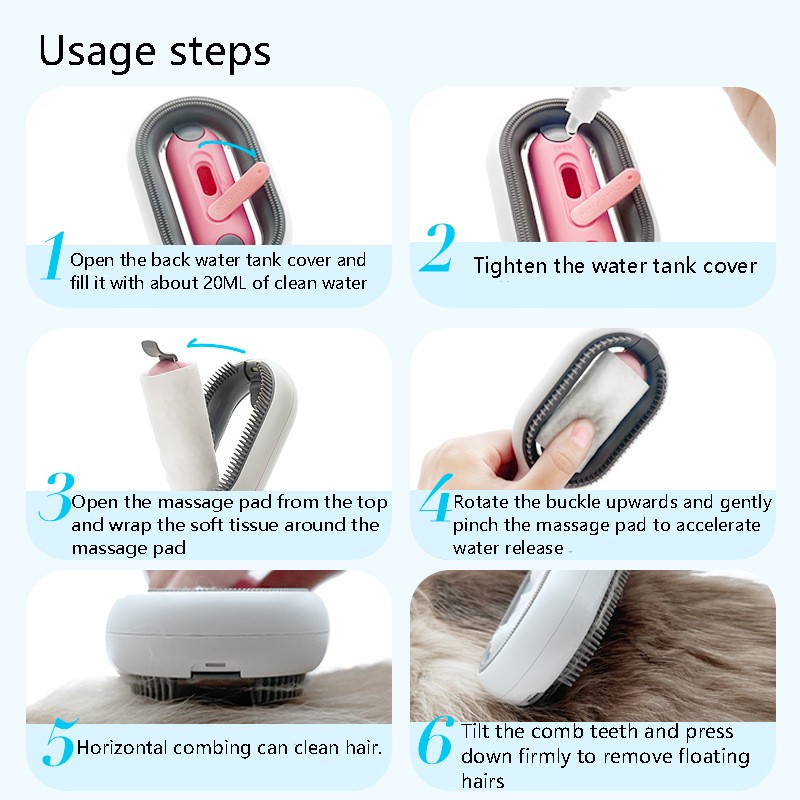 Pet Hair Brush Factory - Massage Shedding Self Cleaning Slicker