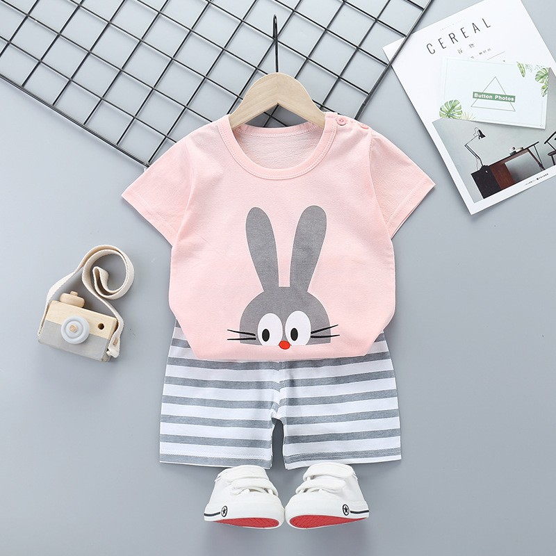 Baby Clothing Sets Factory - New Design 100% Cotton Short Sleeved