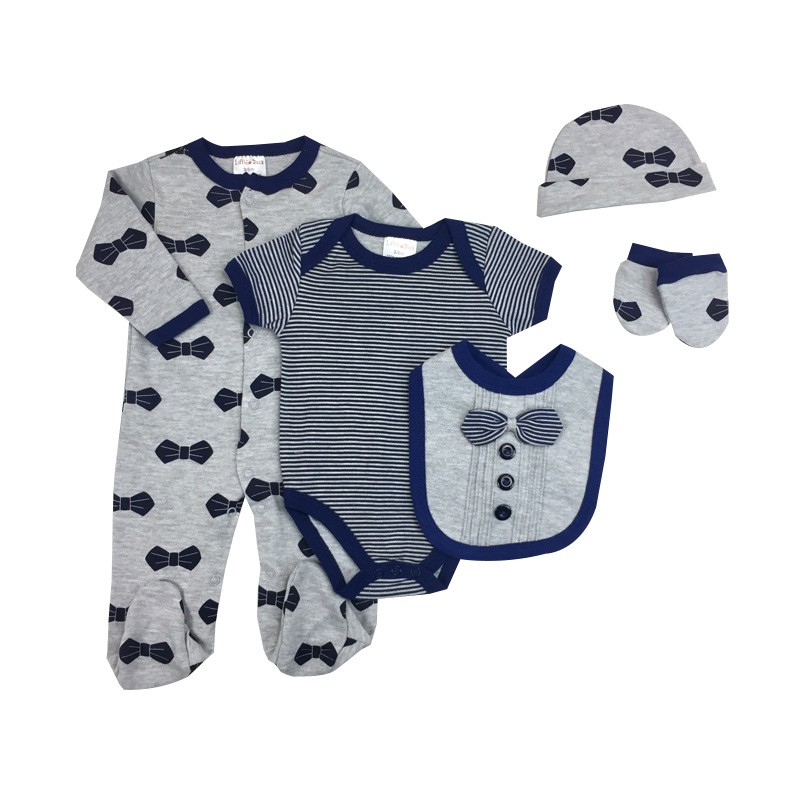 Baby Clothes Set Manufacturer - New Organic Cotton Romper Mittens