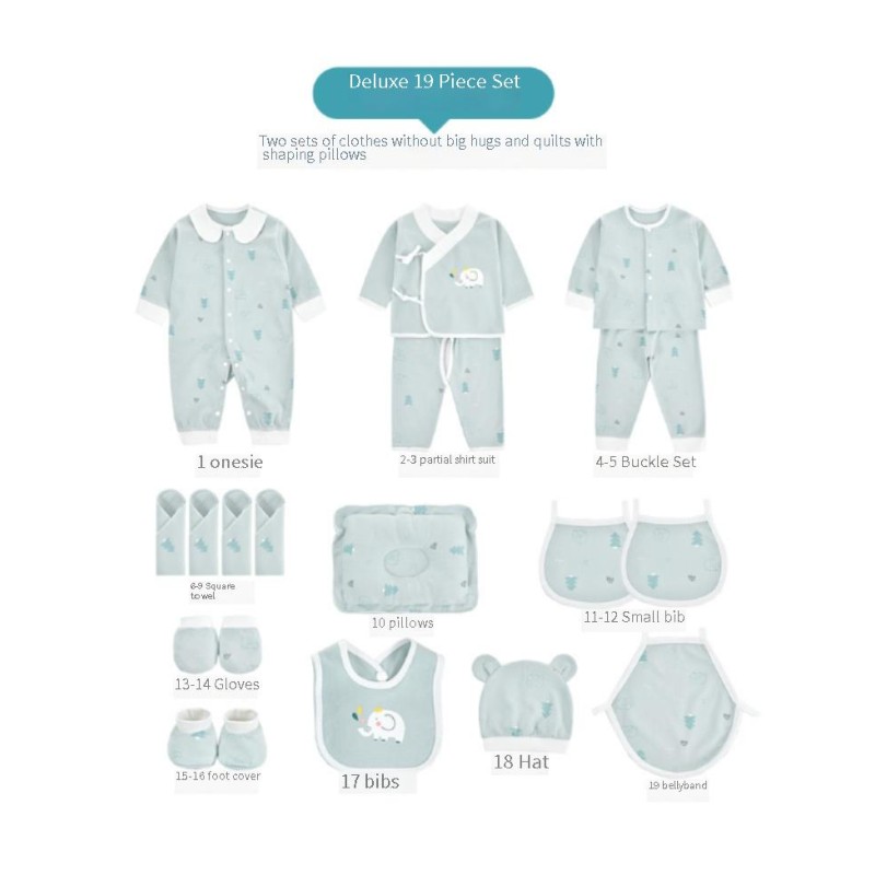Baby Gift Set Manufacturer - 2025 New 16PCS Pure Cotton Clothing