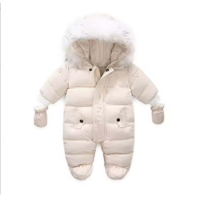 Baby Rompers Factory - Unisex Winter Fleece Warm Jumpsuits