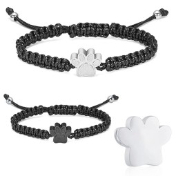Pet Cremation Bracelet Manufacturer - 2025 Paw Pendant Stainless