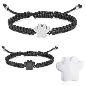 Pet Cremation Bracelet Manufacturer - 2025 Paw Pendant Stainless