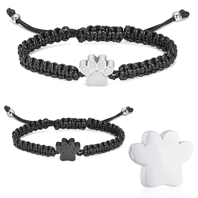 Pet Cremation Bracelet Manufacturer - 2025 Paw Pendant Stainless
