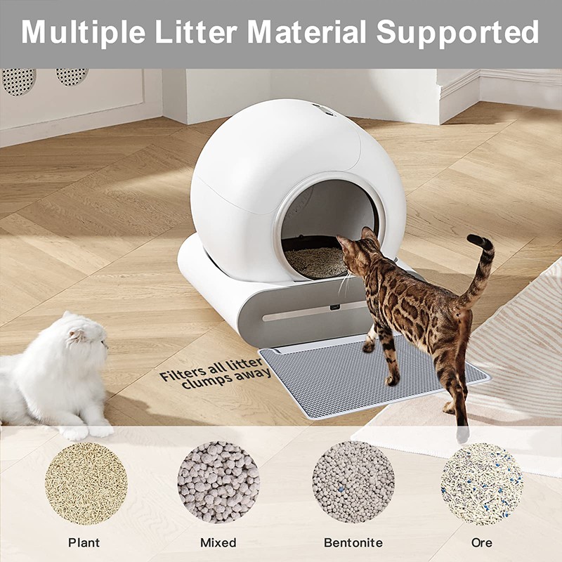 Cat Litter Box Factory - New Fully Enclosed Automatic Splash-proof