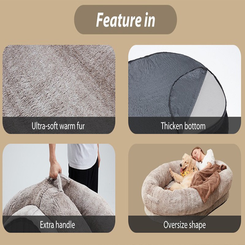 Pet Bed Factory - New Cozy Couch Luxury Comfortable Thick