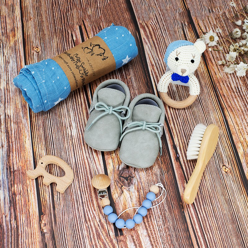 Infant Wrap Set Factory - New Organic Cotton Custom Name Swaddle