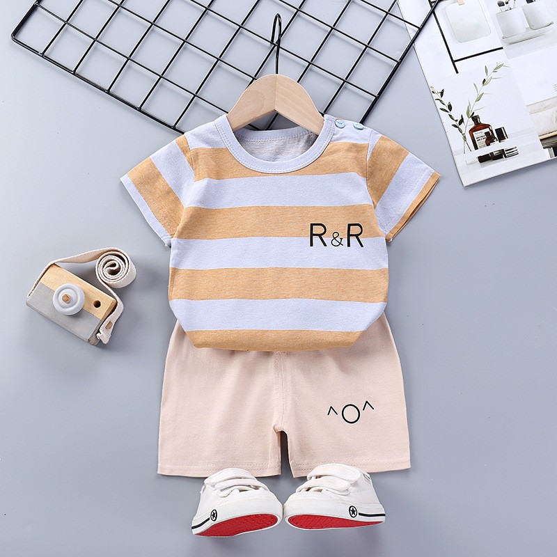 Baby Clothing Sets Factory - New Design 100% Cotton Short Sleeved