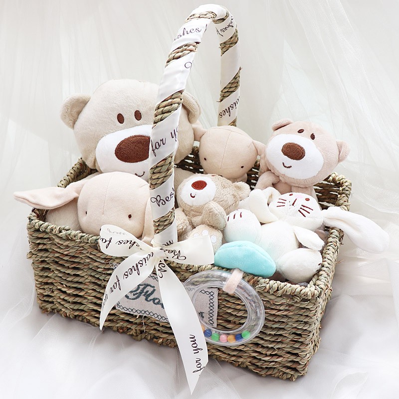 Baby Gift Set Manufacturer - New Plush Toy Blanket Teether Rattle
