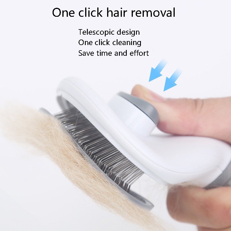 Pet Grooming Comb Manufacturer - One-Click Self-Cleaning Floating