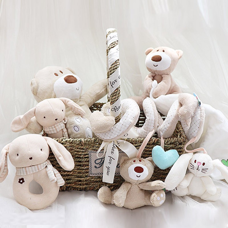 Baby Gift Set Manufacturer - New Plush Toy Blanket Teether Rattle