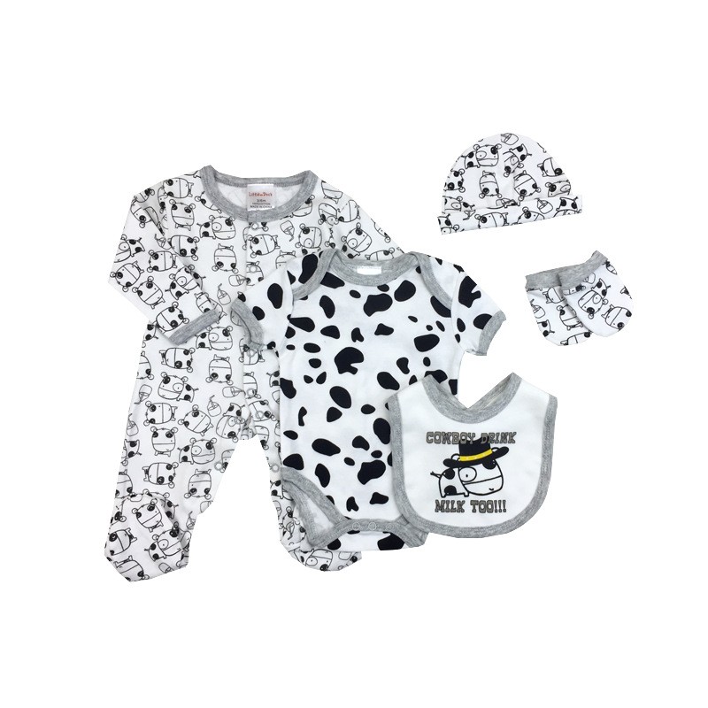 Baby Clothes Set Manufacturer - New Organic Cotton Romper Mittens