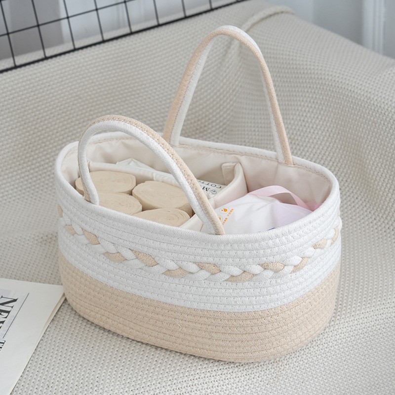 Baby Shower Basket Supplier - Baby Diaper Caddy