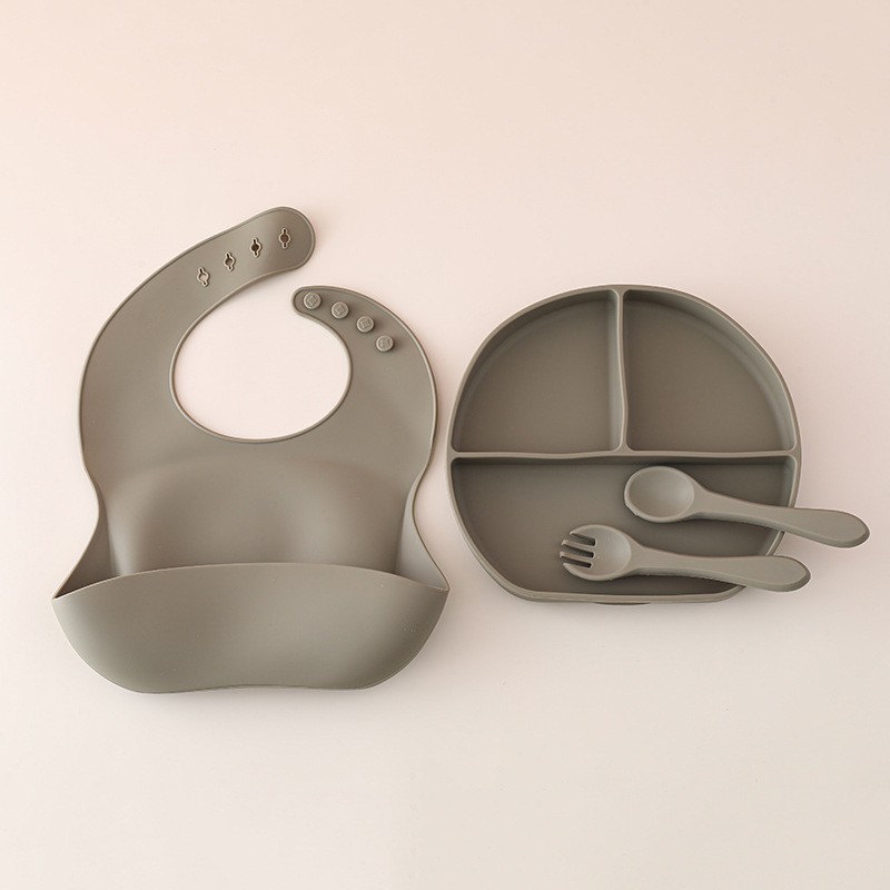 Baby Feeding Set Manufacturer - 4PCS Silicone Baby