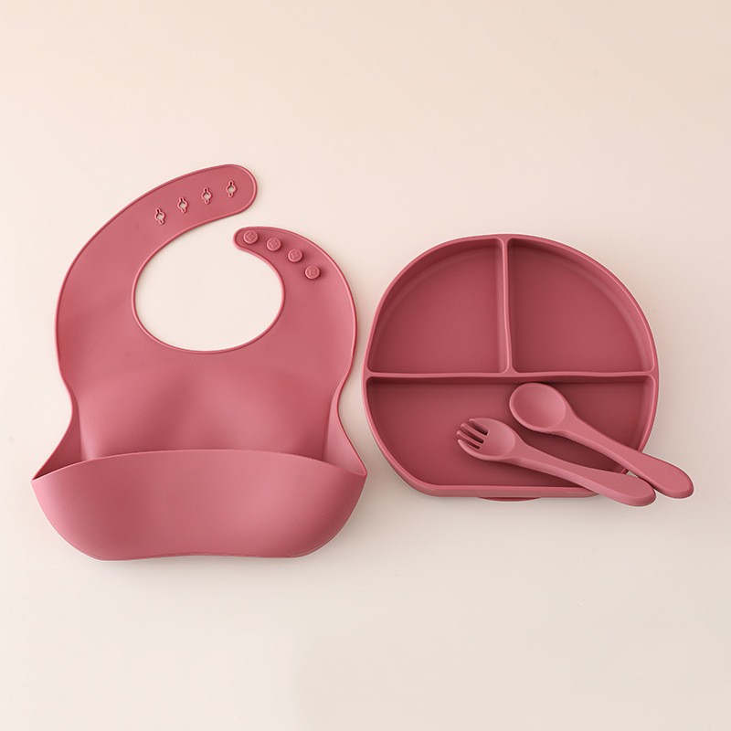 Baby Feeding Set Manufacturer - 4PCS Silicone Baby