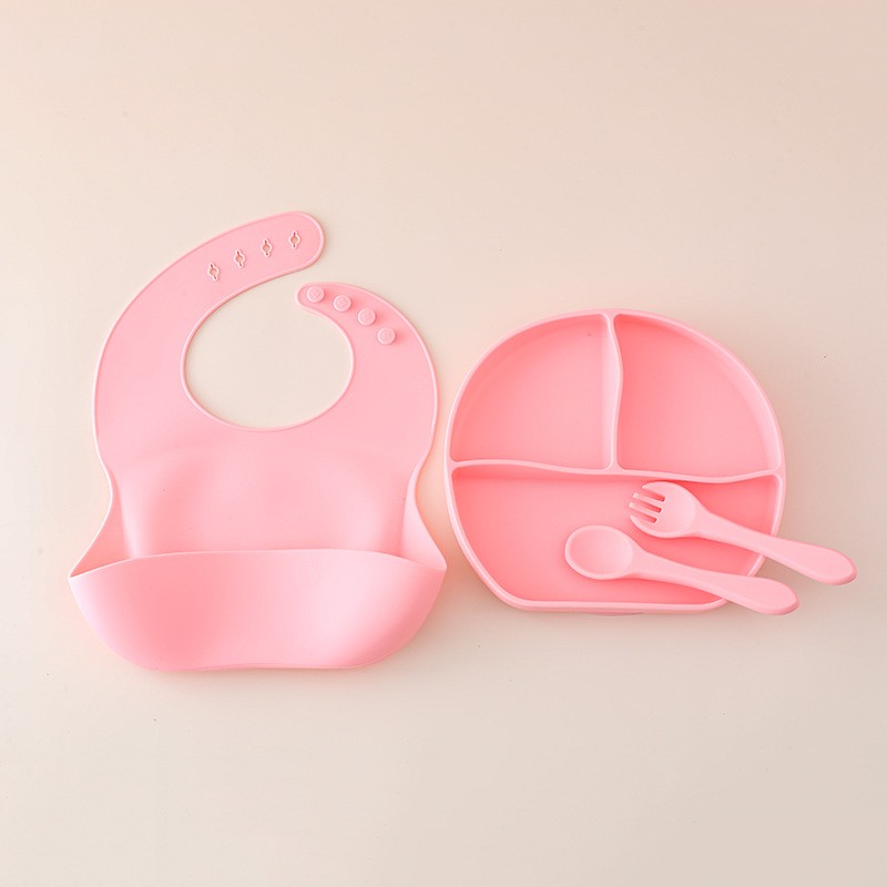 Baby Feeding Set Manufacturer - 4PCS Silicone Baby