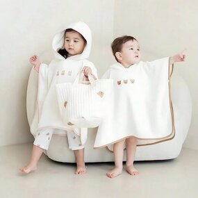 Bathrobe Factory - Coral Fleece Children's Hooded