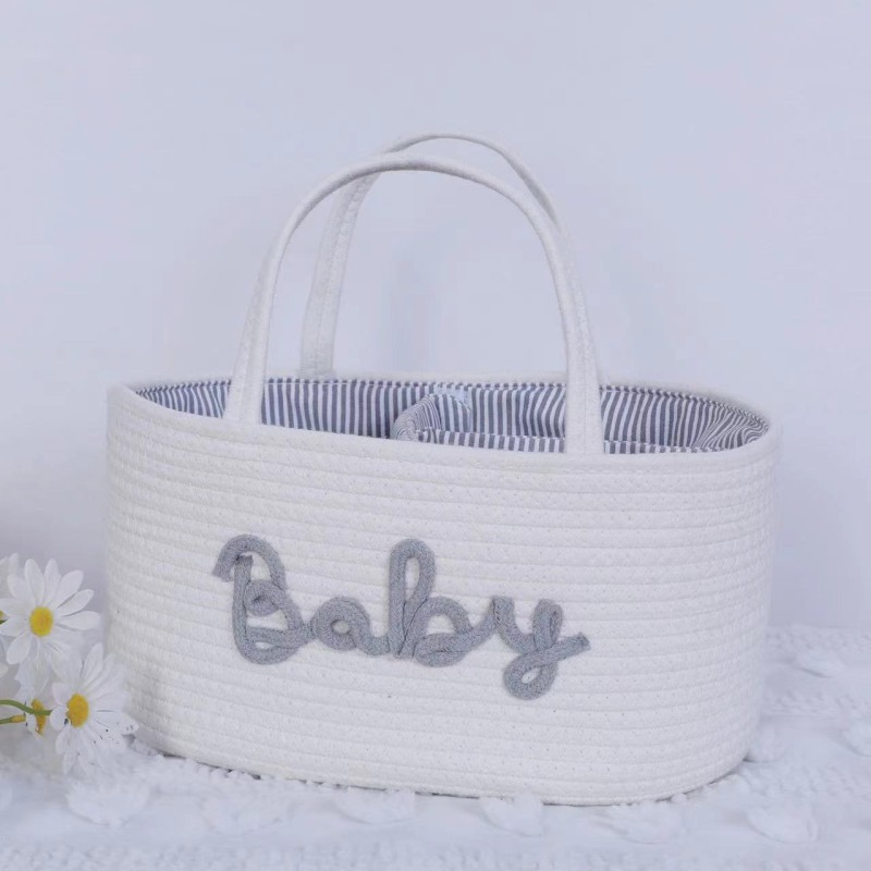Bohemian Caddy Supplier - Bohemian Baby Diaper Caddy