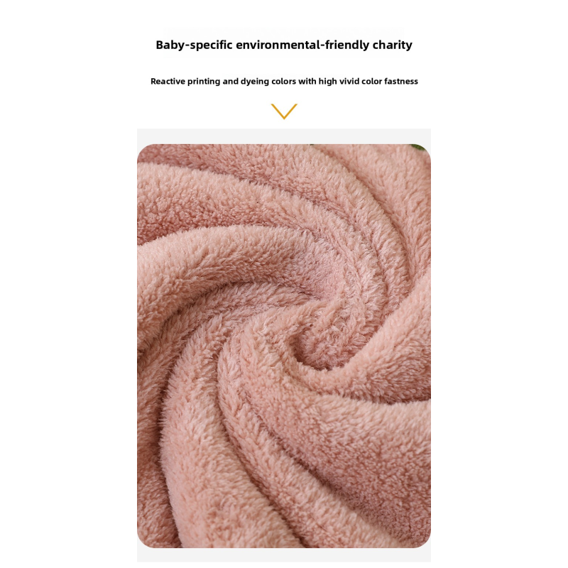 Bathrobe Factory - Coral Fleece Children's Hooded