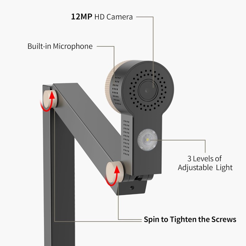 Document Camera Manufacturer - CZUR Fancy S Pro 4K USB