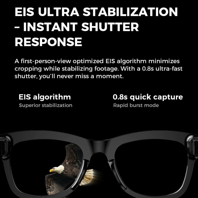 Smart Glasses Manufacturer - M01 HD Camera Anti-Blue Lens