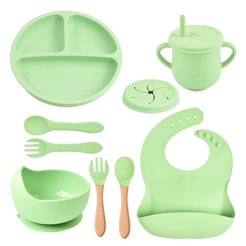 Baby Tableware Sets Manufacturer - Customized Silicone Dining Animal