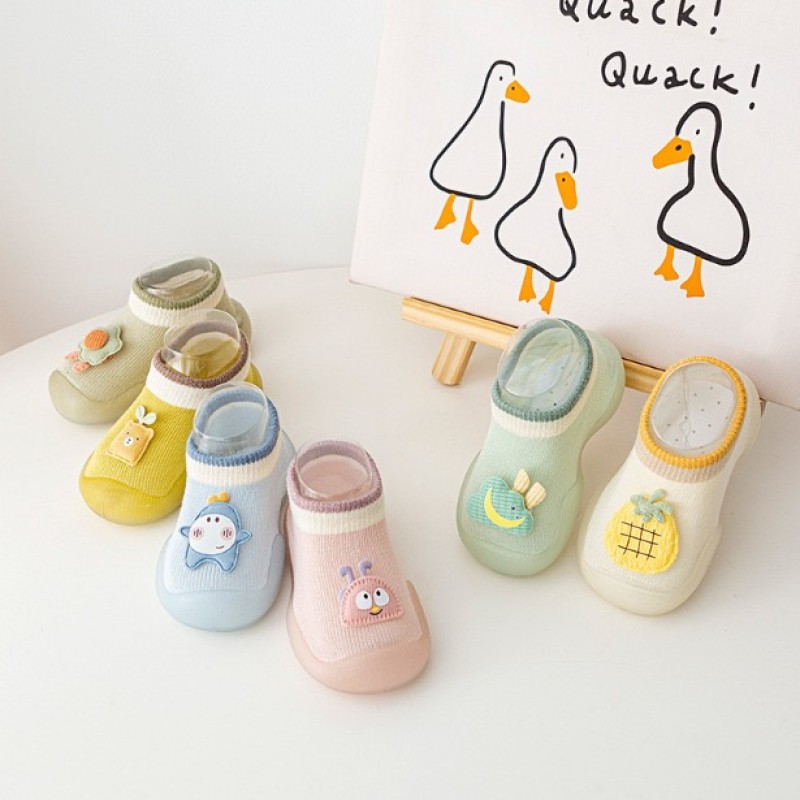 Baby Socks Shoes Manufacturer - Newborn Cotton Walking Non-slip
