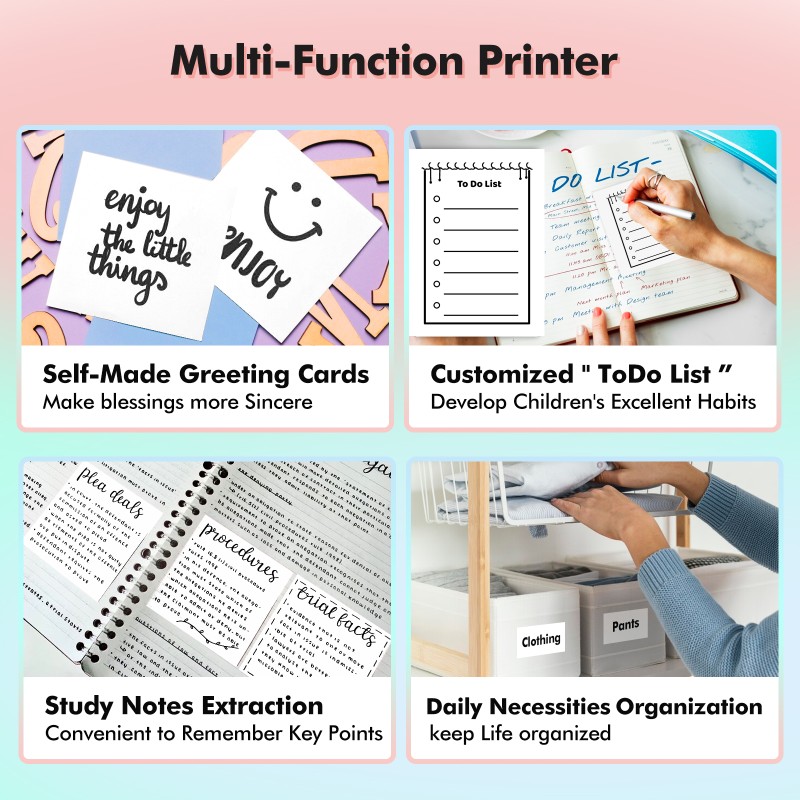 Thermal Printer Manufacturer - Study Mini Wireless Portable USB