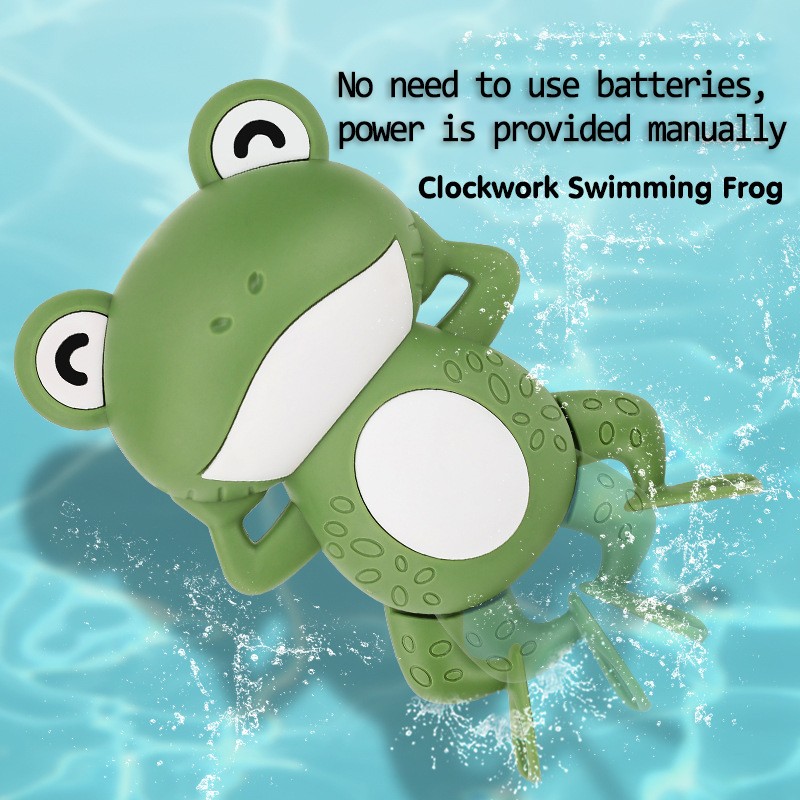 Bath Toys Manufacturer - New Frog Swimming Silicone Plastic