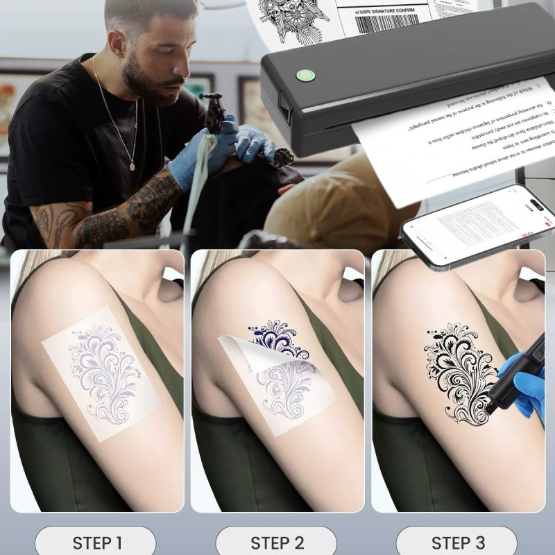 Portable Printer Manufacturer - No Ink A4 Thermapole Wireless