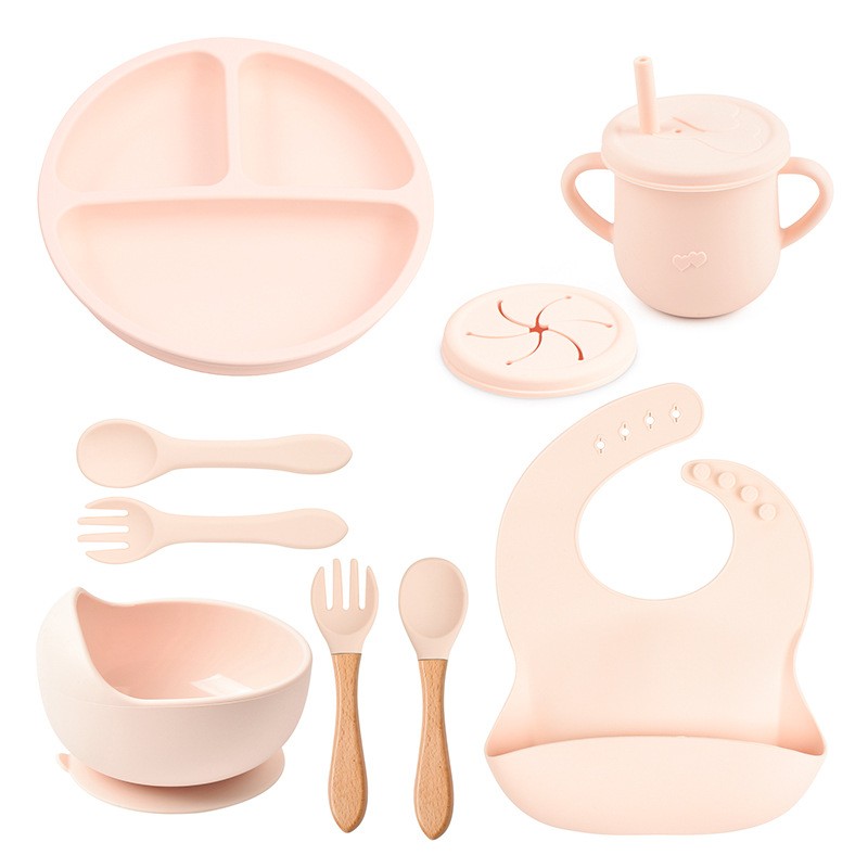 Baby Tableware Sets Manufacturer - Customized Silicone Dining Animal