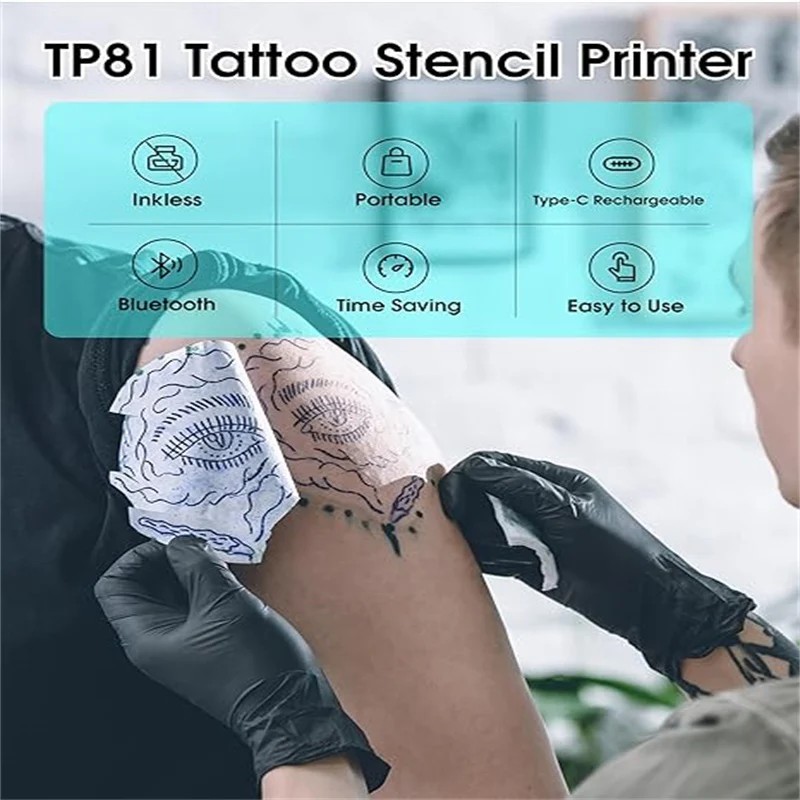 Stencil Printer Factory - New Upgraded TP81 Wireless Thermal