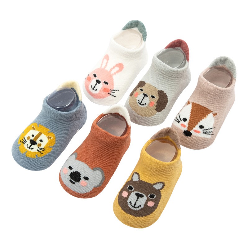 Toddler Socks Manufacturer - Spring Retro Cartoon Low Ankle