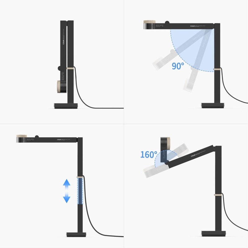Document Camera Manufacturer - CZUR Fancy S Pro 4K USB