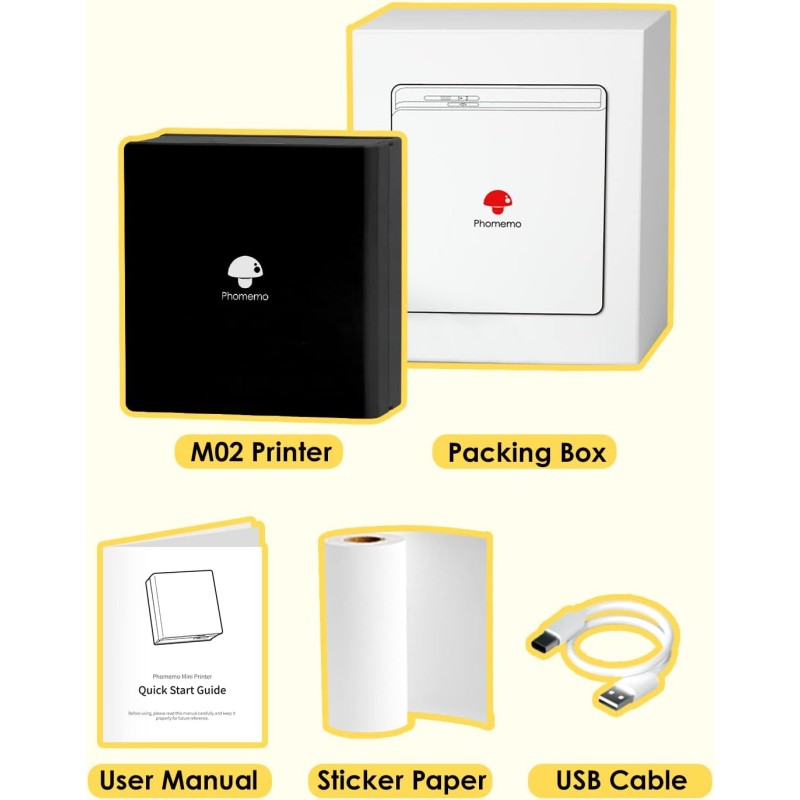 Mini Printer Factory - Phomemo M02 Thermal Inkless Sticker