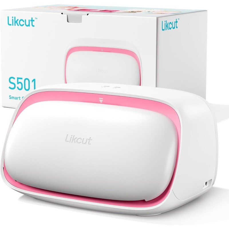 Vinyl Cutter Manufacturer - Likcut S501 Portable Smart Pink