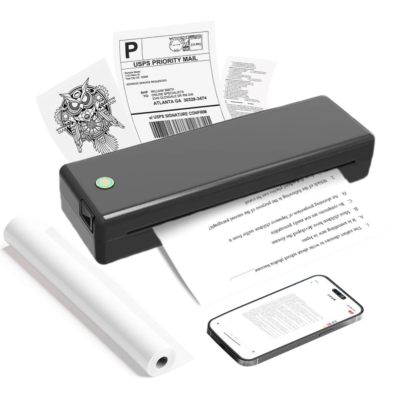 Portable Printer Manufacturer - No Ink A4 Thermapole Wireless