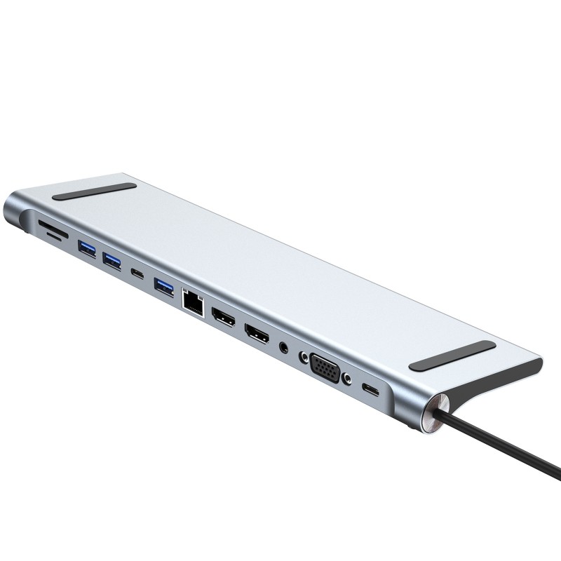 USB C Hub Factory - High Quality 12 in 1 Docking