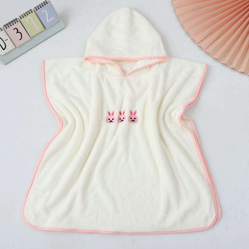 Hooded Baby Towel Factory - OEM Coral Fleece Quick Drying Poncho