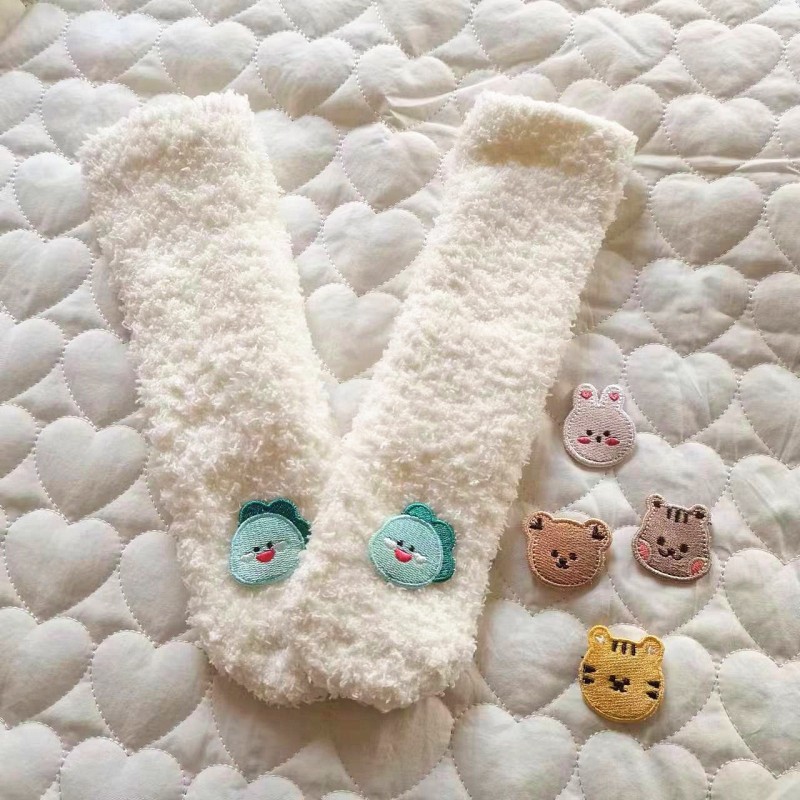 Baby Floor Socks Factory - OEM Soft Warm Thick Non Slip Socks