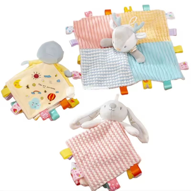 Baby Comforter Manufacturer - OEM Plush Security Blanket Toys