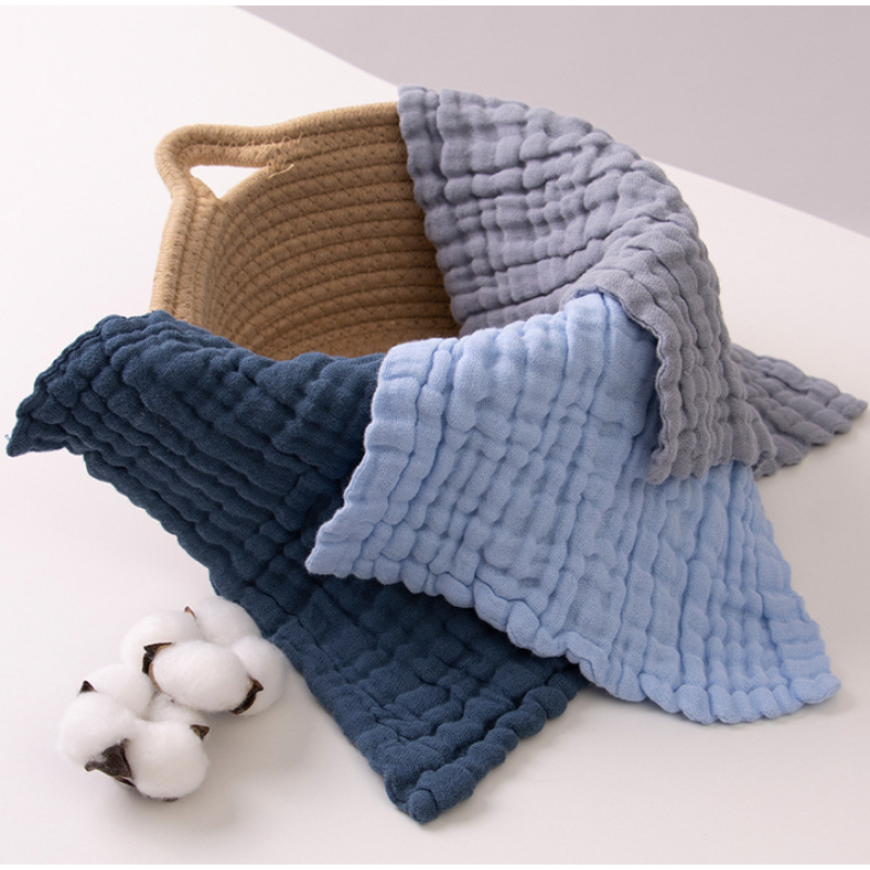 Newborn Washcloth Factory - OEM Muslin Burp Cloths Multi-Purpose