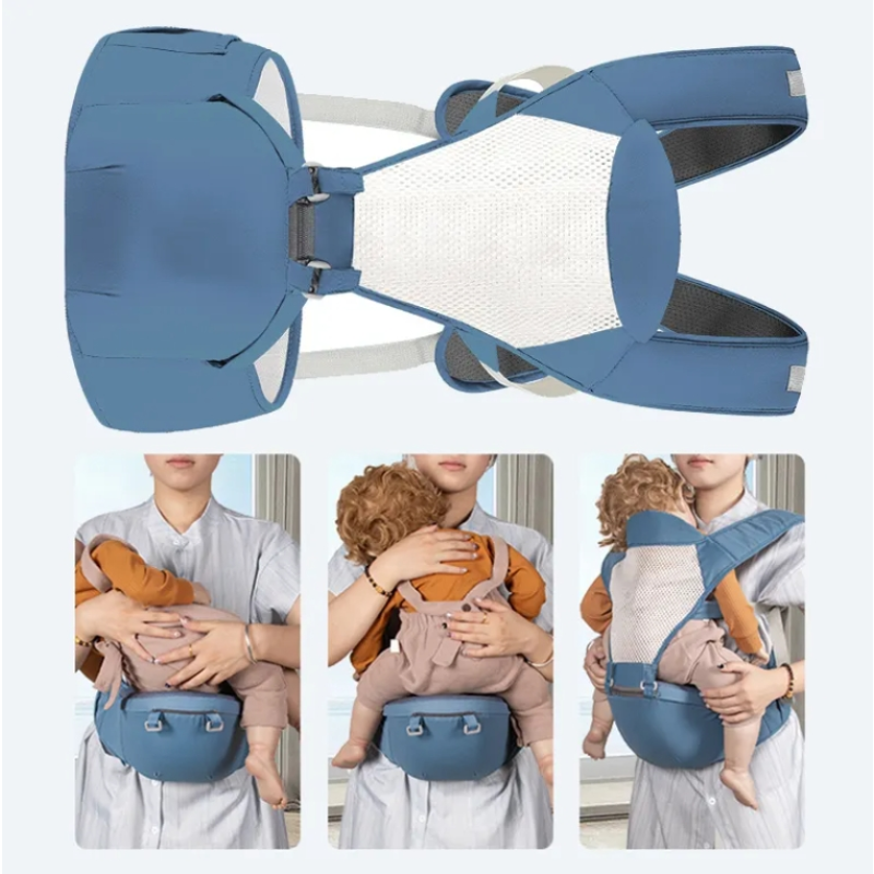 Mesh Baby Carrier Factory - OEM Ergonomic Hip Seat Waist Stool