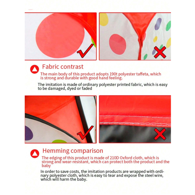 Ball Pit Factory - OEM Foldable Ocean Play Pool Tent