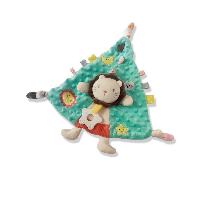 Baby Soothing Cloth Factory - OEM Plush Security Blanket Crib