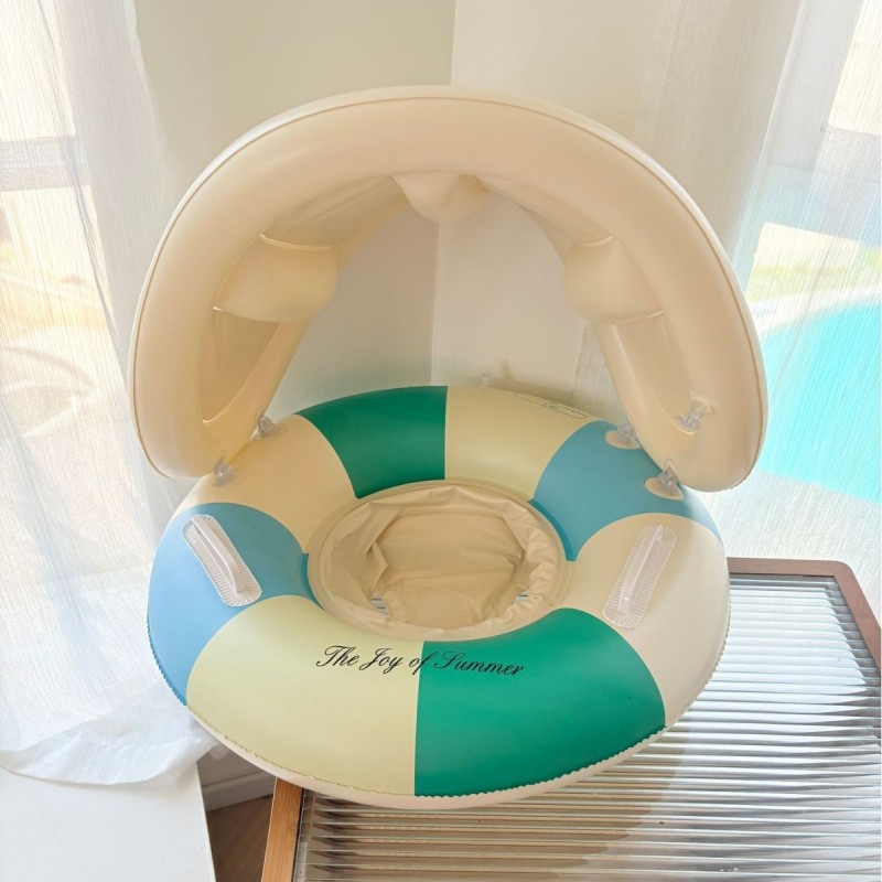 Baby Swimming Float Supplier - OEM Inflatable Sun Canopy Ring