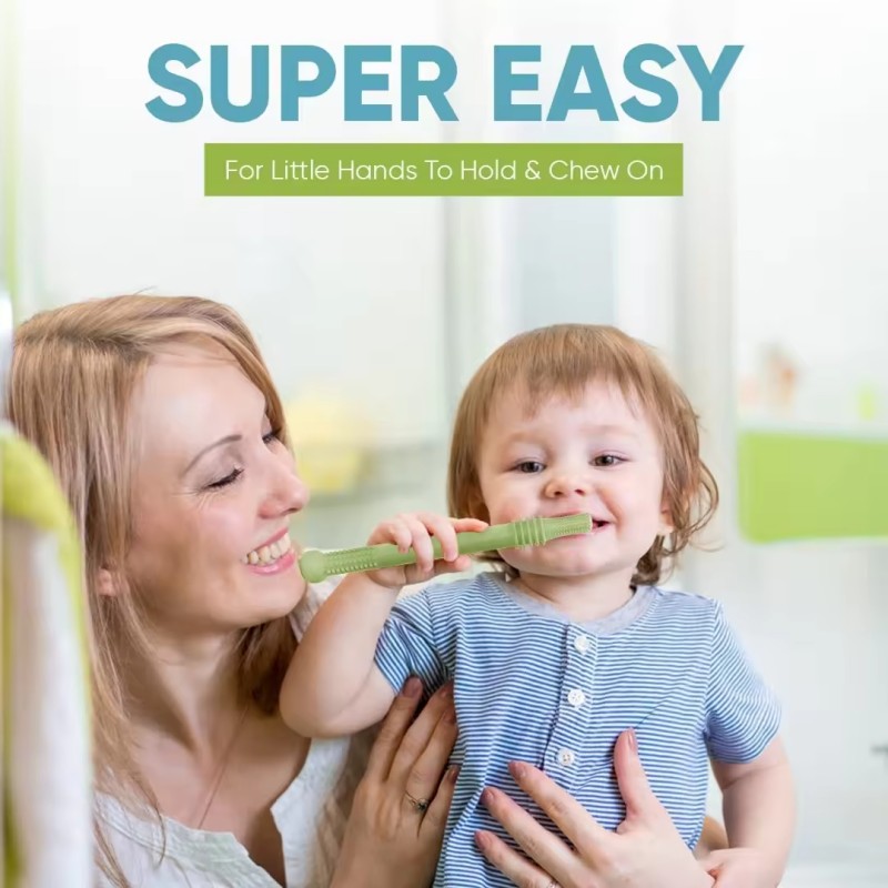 Teether Straw Factory - OEM Silicone Sensory Chew Toy