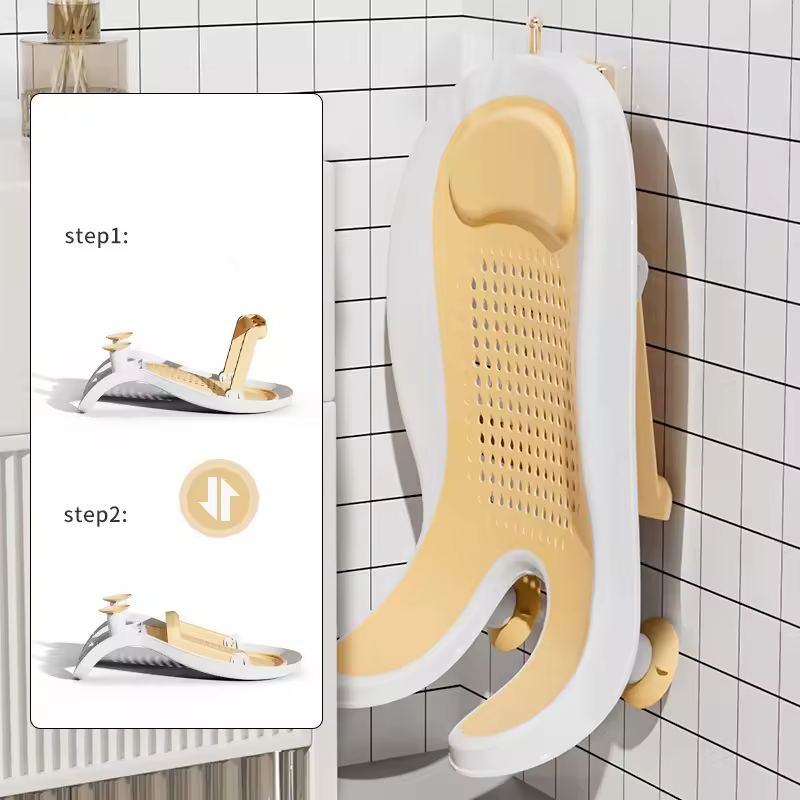 Baby Bath Support Factory - OEM Non-Slip Folding Bath Chair
