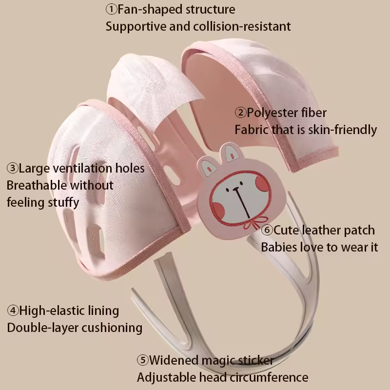 Baby Head Helmet Supplier - OEM Adjustable Walking Crawling Hat