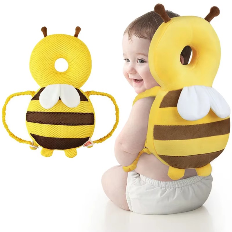 Bee Head Pillow Supplier - OEM Cartoon Anti Fall Protective Cushion